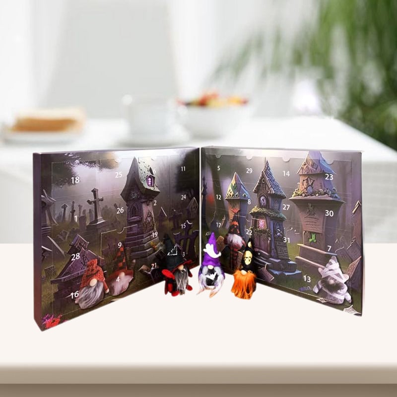 🎃Early Halloween Sale👻2025 Halloween Gnome Advent Calendar