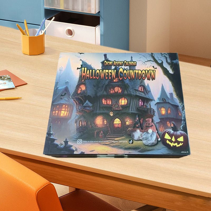 🎃Early Halloween Sale👻2025 Halloween Gnome Advent Calendar
